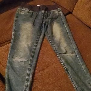 Blue Jeggings